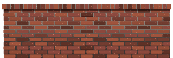 This png image - Transparent Brick Fence PNG Clipart, is available for free download