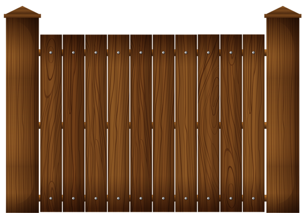 This png image - Wooden Fence Clipart Picture, is available for free download