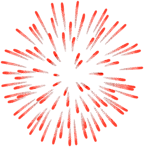 Firework Red PNG Clip Art Image | Gallery Yopriceville ...