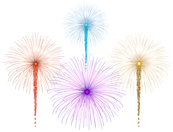 Fireworks for Dark Images PNG Clip Art | Gallery Yopriceville - High