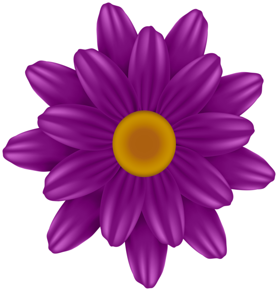 This png image - Beautiful Purple Flower PNG Clipart, is available for free download