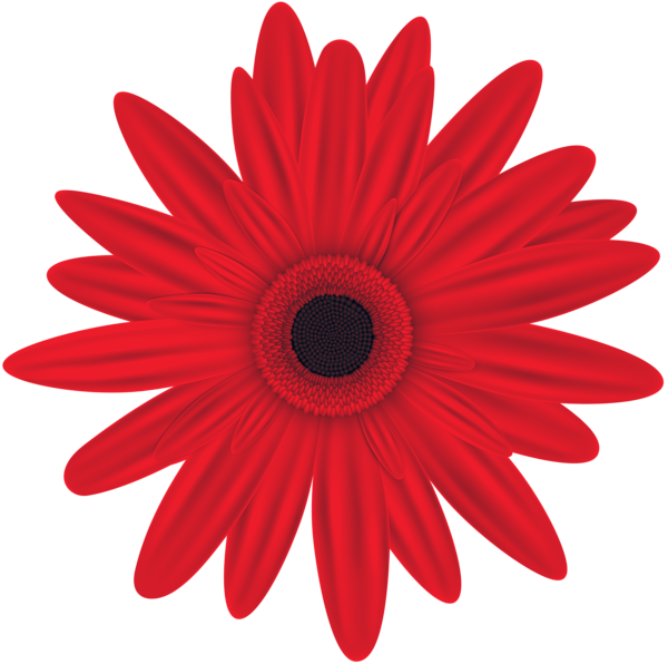 This png image - Red Flower Clip Art Image, is available for free download