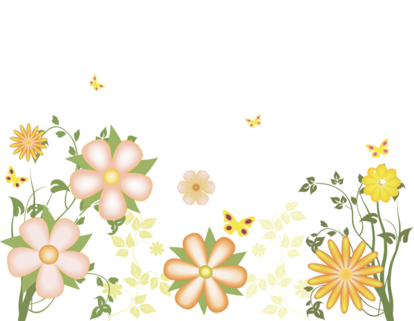 الف مبروك لاخونا المتألق (حسام الدين)بالالفيه الاولى Yellow_Flowers_Free_Transparent_Clipart