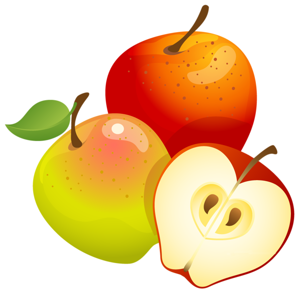 This png image - Large Painted Apples PNG Clipart, is available for free download