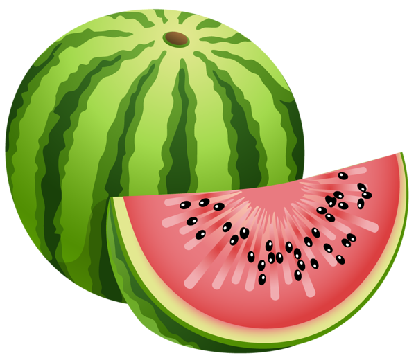 This png image - Large Painted Watermelon PNG Clipart, is available for free download