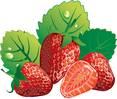 This png image - Strawberries Clipart, is available for free download