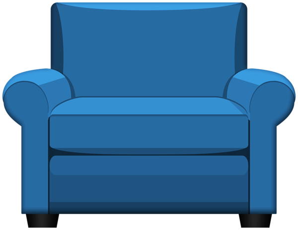 This png image - Blue Armchair PNG Clipart Image, is available for free download