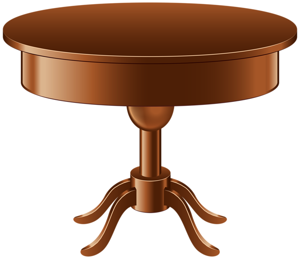 Oval Table Transparent PNG Clip Art Image