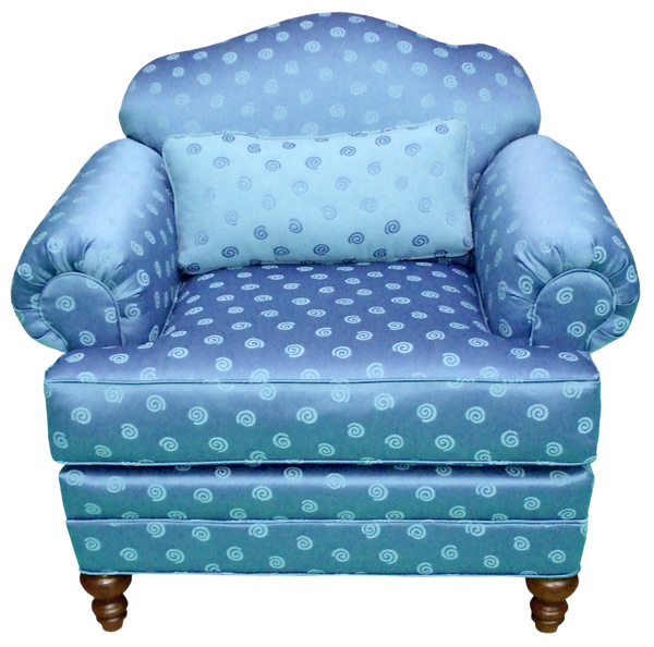 This png image - Transparent Blue Arm Chair PNG Clipart, is available for free download