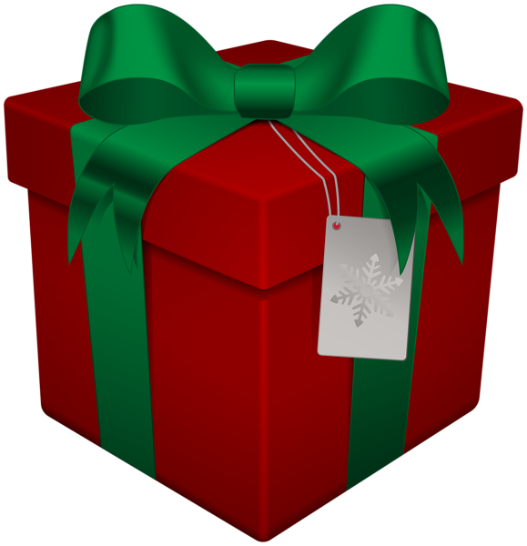 This png image - Christmas Gift Box Red Transparent PNG Clip Art, is available for free download