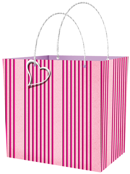 This png image - Pink Gift Bag Clipart, is available for free download