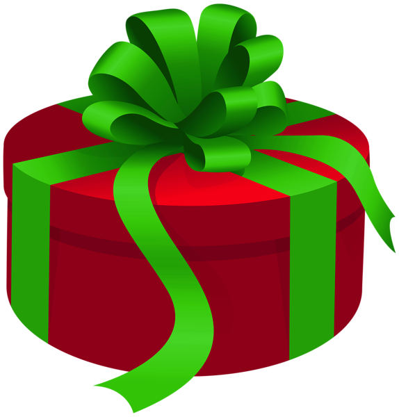 This png image - Round Gift Red PNG Transparent Clipart, is available for free download