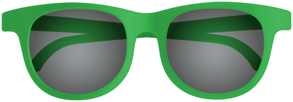 This png image - Sunglasses PNG Green Clipart, is available for free download