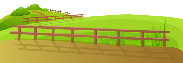 This png image - Grass Ground with Fence PNG Clip Art Image, is available for free download