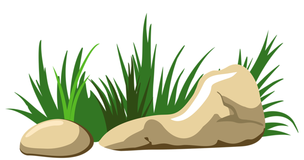 This png image - Grass and Stones Transparent PNG Clipart, is available for free download
