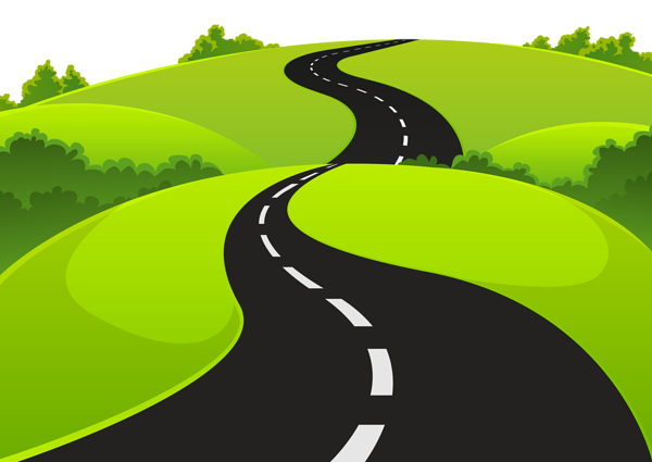 clipart road - photo #22