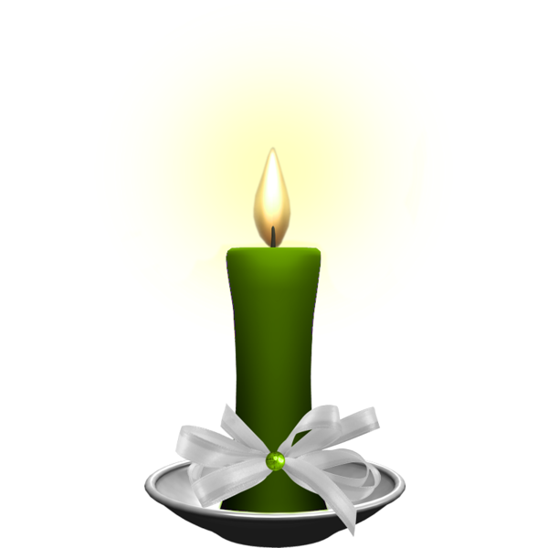 This png image - Green Candle Clipart, is available for free download