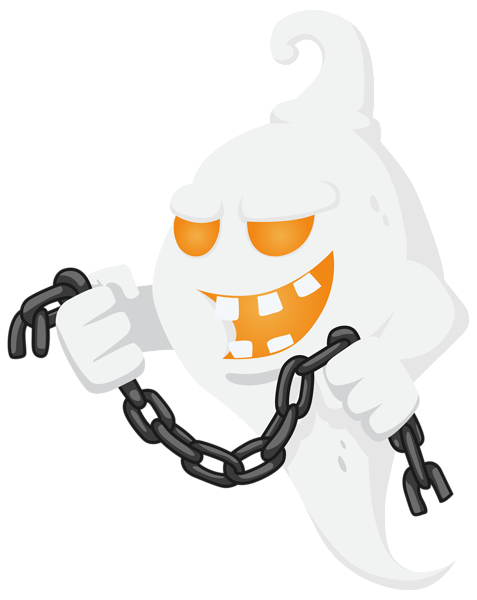 This png image - Ghost with Chain PNG Clipart Image, is available for free download