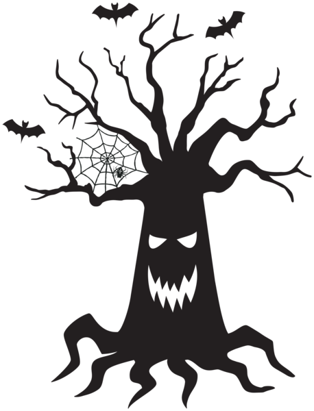 This png image - Halloween Spooky Tree PNG Clipart, is available for free download