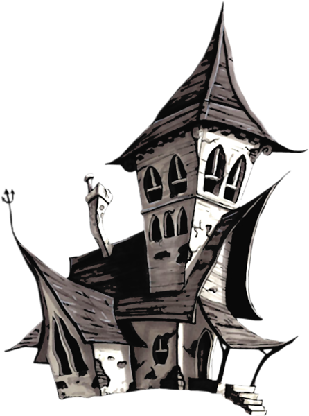 This png image - Halloween White House PNG Clipart, is available for free download