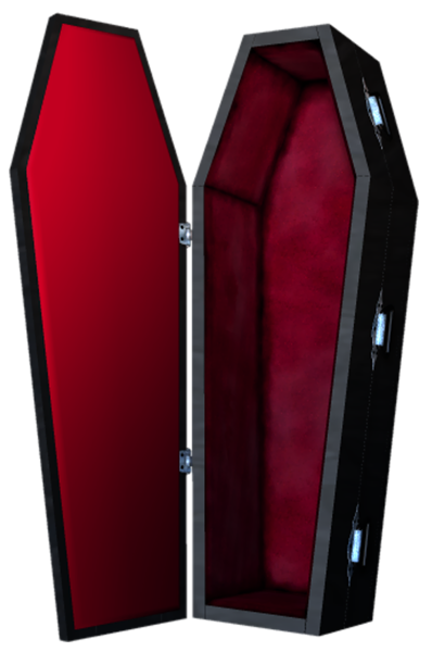 This png image - Vampire Coffin PNG Clipart Picture, is available for free download