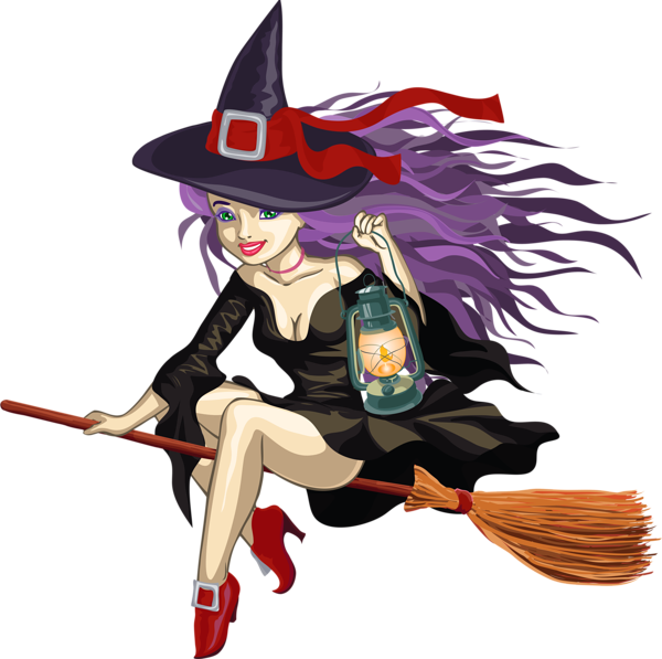 This png image - Witch with Lantern PNG Clipart, is available for free download