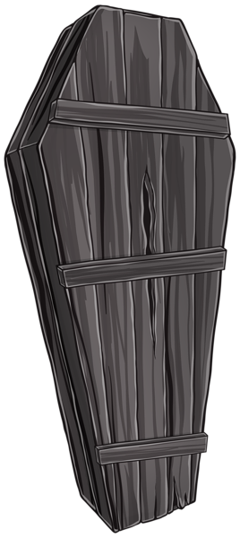 This png image - Wooden Coffin Black PNG Transparent Clipart, is available for free download