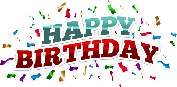 This png image - Colorful Happy Birthday PNG Clip Art Image, is available for free download