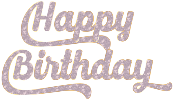 This png image - Pink Happy Birthday Transparent PNG Image, is available for free download