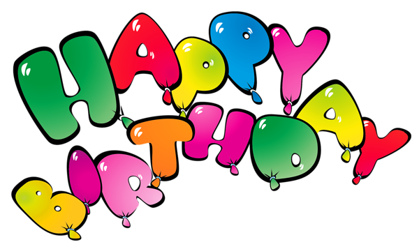 Transparent Happy Birthay Balloons PNG Clipart Picture ...