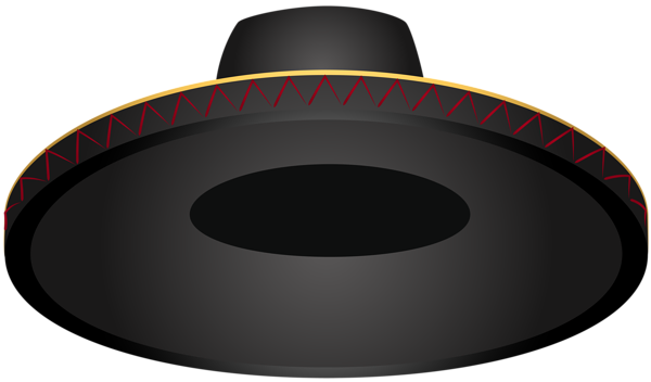This png image - Black Spanish Hat PNG Clip Art Image, is available for free download