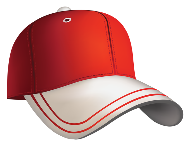 This png image - Red Baseball Cap Clipart, is available for free download