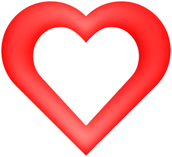 This png image - Heart Transparent Red Image, is available for free download