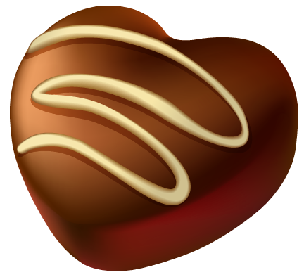 This png image - Heart of Chocolate PNG Picture Clipart, is available for free download