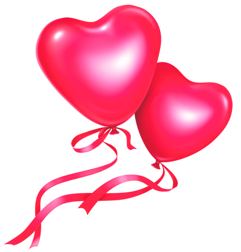 This png image - Pink Heart Balloons PNG Clipart, is available for free download