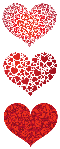 This png image - Red Hearts Transparent Graphics Clipart, is available for free download