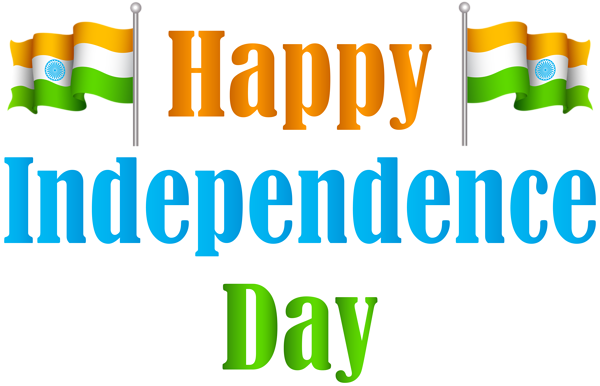 This png image - India Happy Independence Day Transparent PNG Clip Art Image, is available for free download