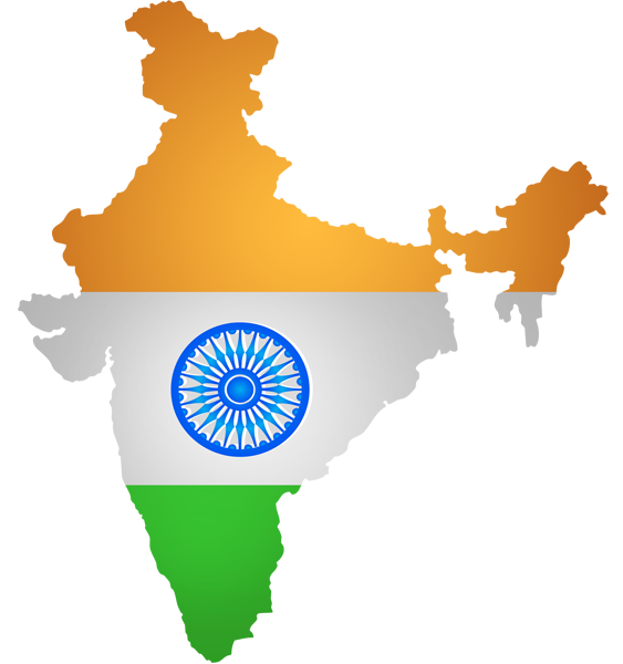 clipart map of india - photo #16