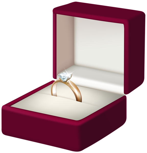 Ring Glass Transparent Box Ring Glass Transparent Box