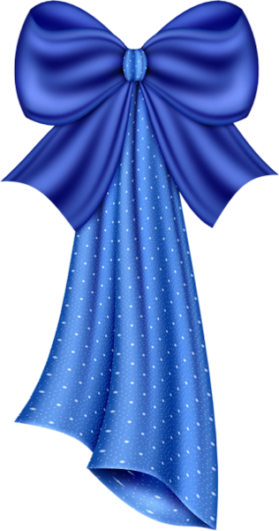 This png image - Large Blue Dotty Bow Clipart, is available for free download