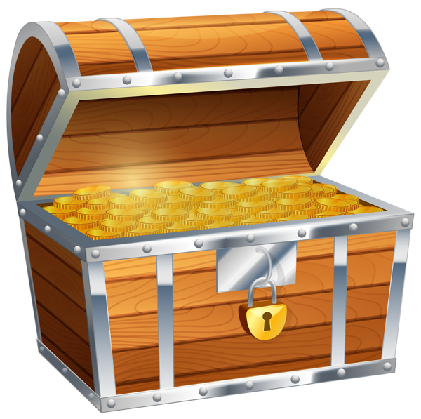 This png image - Treasure Chest PNG Clip Art Image, is available for free download