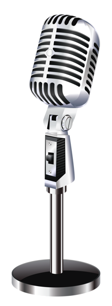 This png image - Retro Microphone PNG Clipart Picture, is available for free download