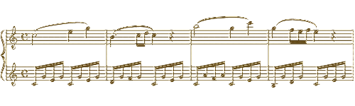 This png image - Transparent Golden Music Notes, is available for free download