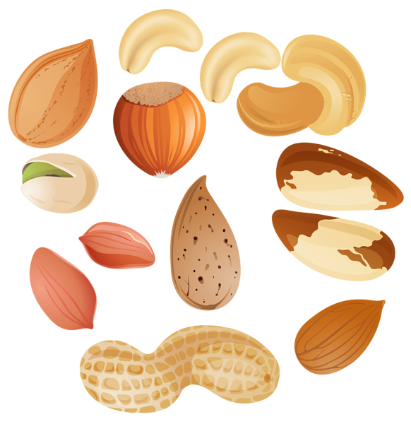 This png image - Nuts PNG Clipar Image, is available for free download