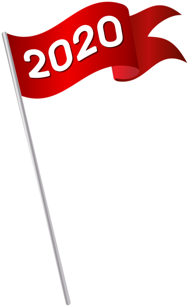 This png image - 2020 Red Waving Flag PNG Clipart, is available for free download