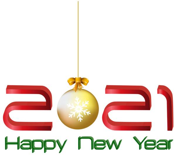This png image - 2021 Red Happy New Year PNG Clipart, is available for free download