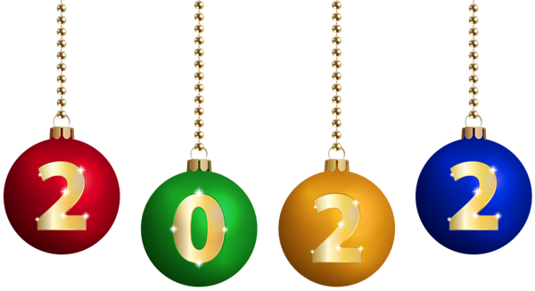 This png image - 2022 on Christmas Balls Transparent Clip Art, is available for free download