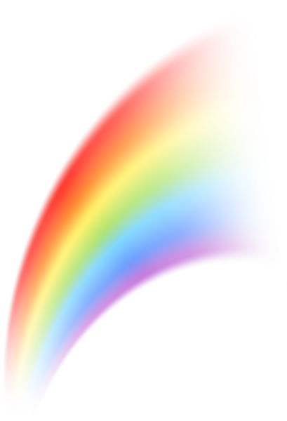 This png image - Curved Rainbow Transparent Clip Art Image, is available for free download