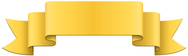 This png image - Banner Yellow Clip Art PNG Image, is available for free download
