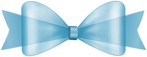 This png image - Blue Bow Decor PNG Clipart, is available for free download
